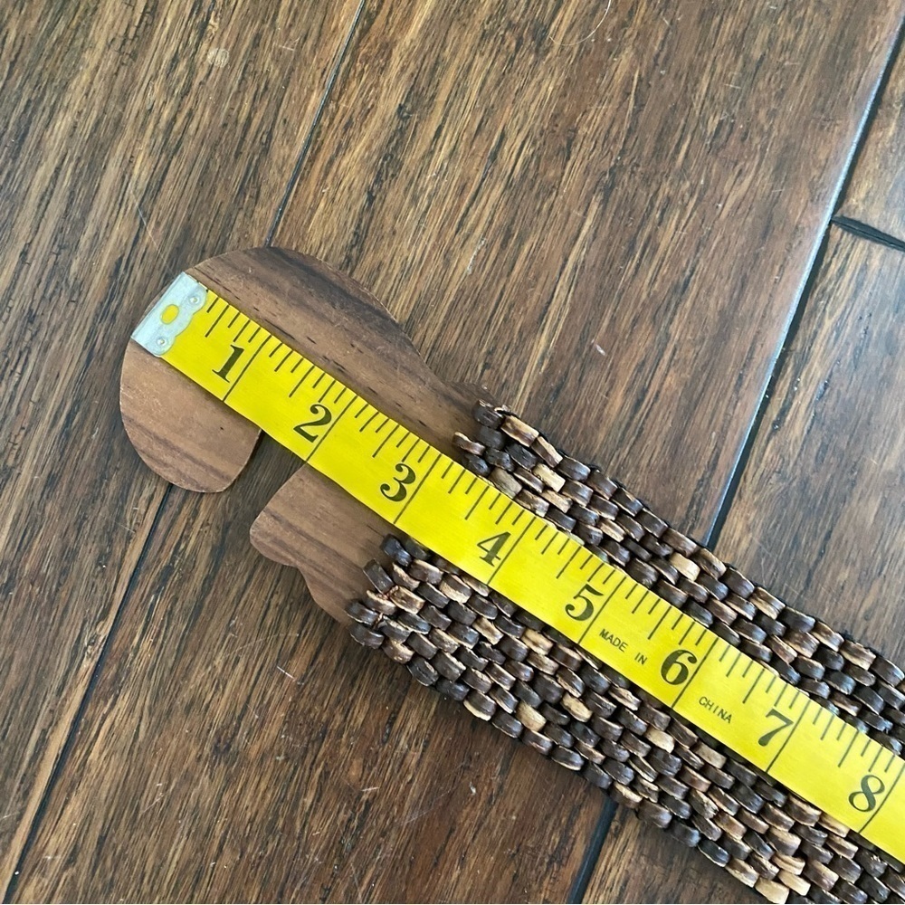 Y2k 90’s wooden belt - Picture 4 of 5